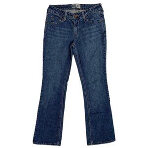 Levi Strauss Signature Low Rise Bootcut Jeans Women's 4M 99% Cotton Med Wash